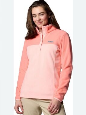 Columbia Women’s Benton Springs Half Snap II Fleece Pullover size XXL NEW
